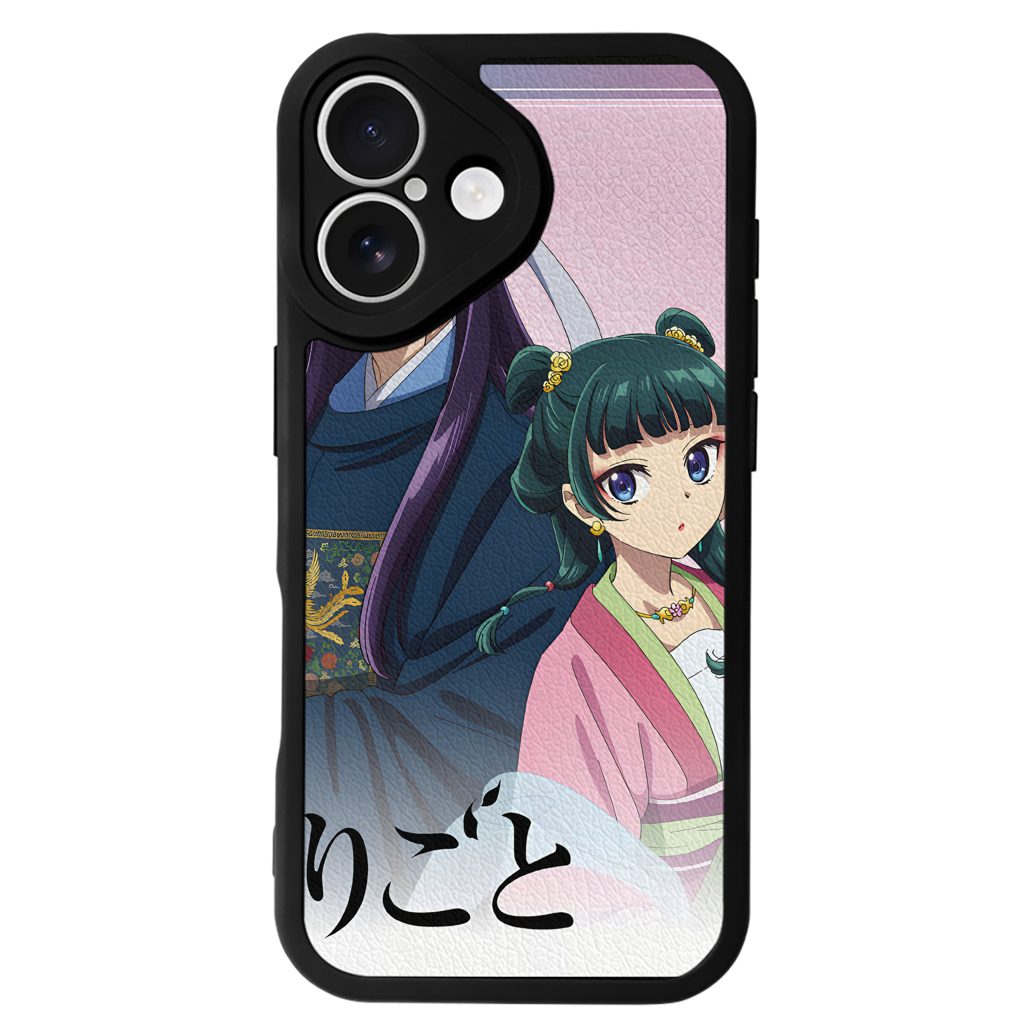 （画像用） 薬屋のひとりごと The Apothecary Diaries 【iPhone 16シリーズ対応】シリコンスマホケース（レザー調） 材質：シリコン